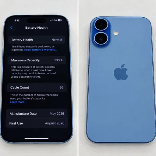 iPhone 17 256 ГБ голубой
