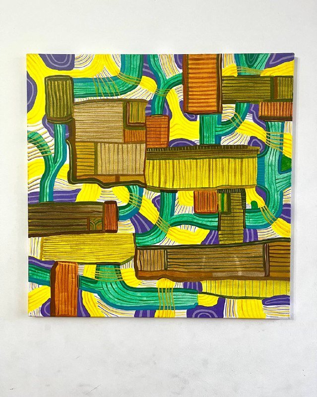 Авторская интерьерная живопись, 2 холста 60х60см 2