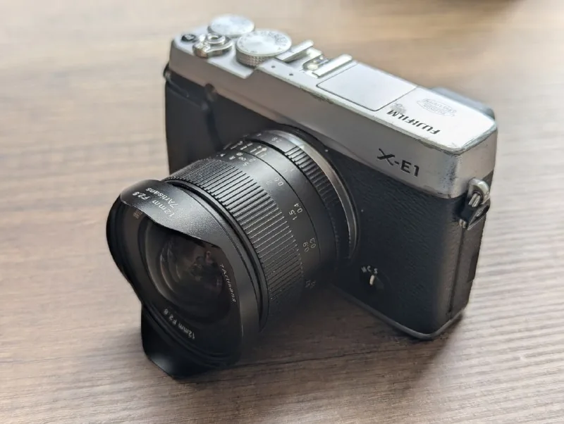 Объектив 7Artisans 12mm F2.8 для Fuji X 1