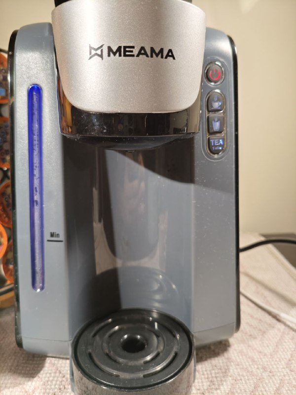 Кофемашина MEAMA с капсулами и подставкой 4