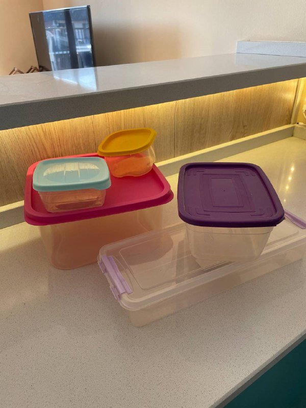 Набор контейнеров для хранения 5 шт