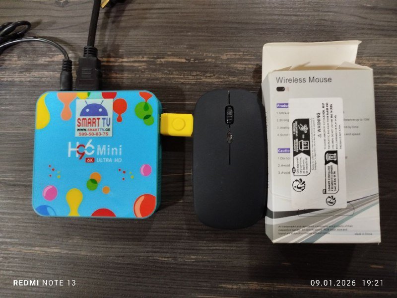 ТВ-приставка H96 Mini 6K Ultra HD с аксессуарами 2