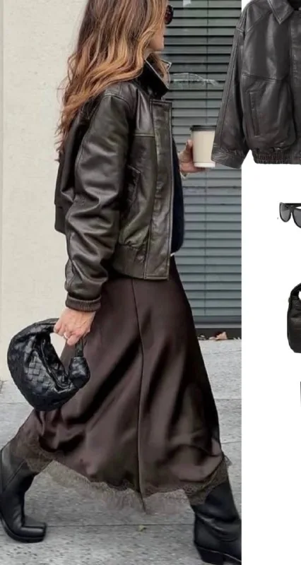 ZARA кружевная юбка