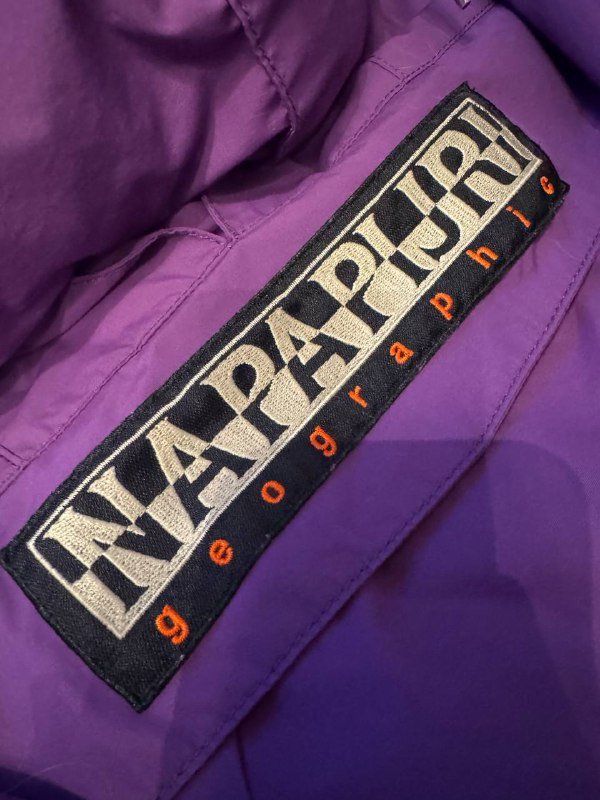 Анорак Napapijri Geographic фиолетовый зимний размер М 4
