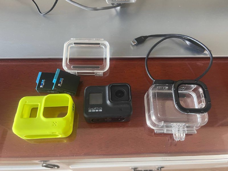 Gopro 8 и набор к ней без карты памяти