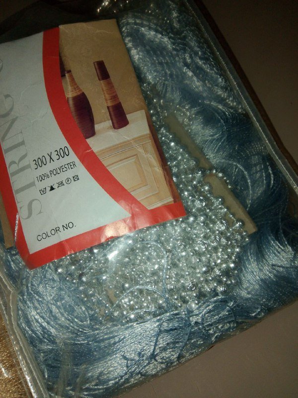 Нитяные шторы с бусинами новые 8