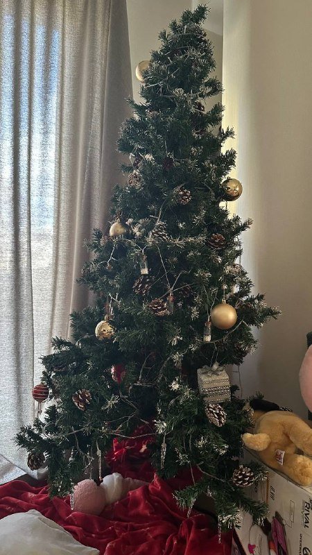 Елка с игрушками 150 см