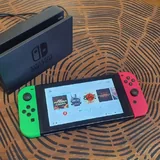 Nintendo Switch консоль, джойконы, зарядная станция, карта памяти 2