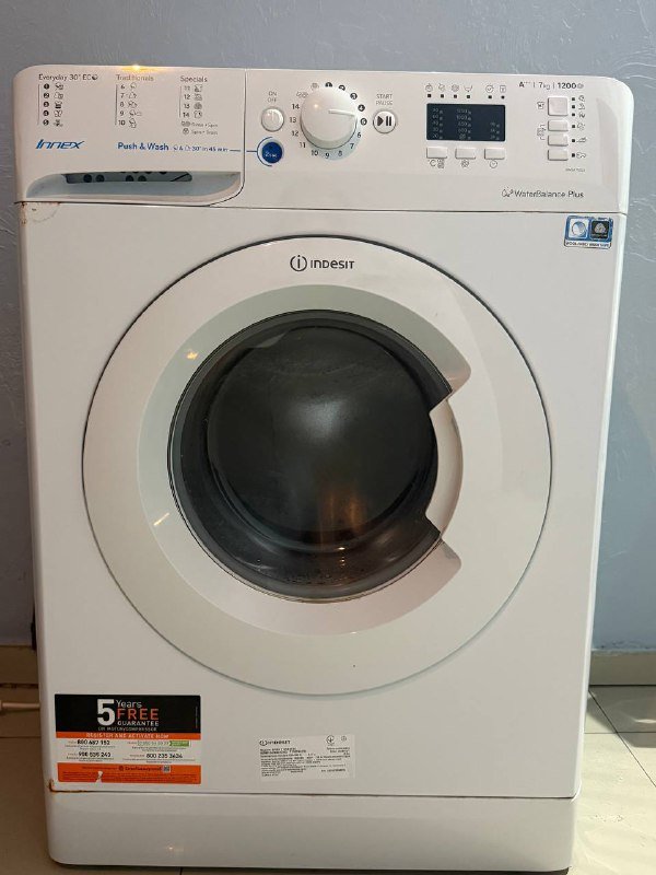 Стиральная машина Indesit 3