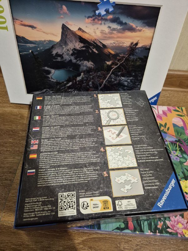 Пазлы Ravensburger Escape 759, 750 и 1000 элементов 8