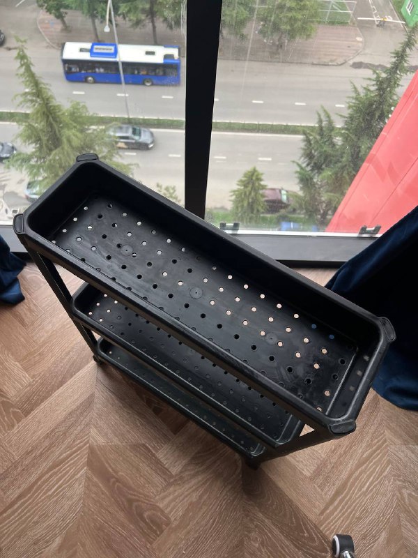 Тележка на колесиках 3 отделения 2