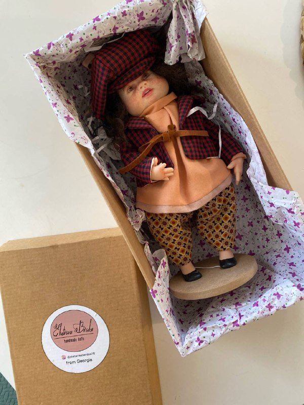 Кукла ручной работы Екатерины Беридзе