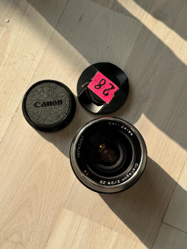 Объективы Carl Zeiss Distagon и Planar для Canon EF