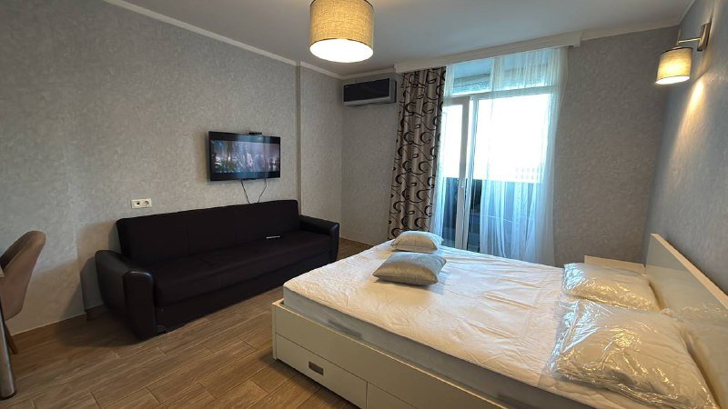 Студия в Ворби Резиденц с видом на море 4