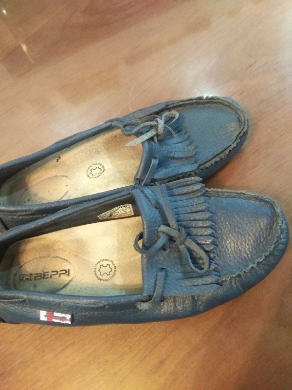 Женские мокасины из натуральной кожи размер 37 3