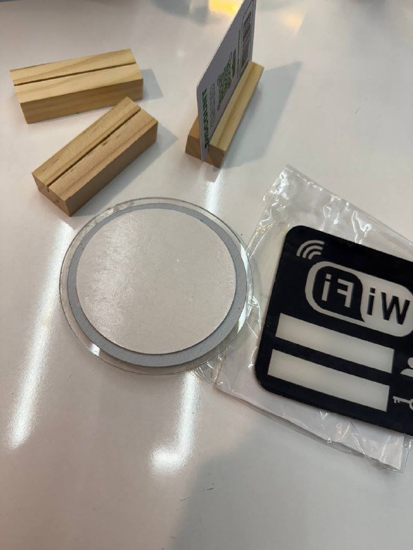 Набор подставок, значков Wi Fi, мини рулетка 2