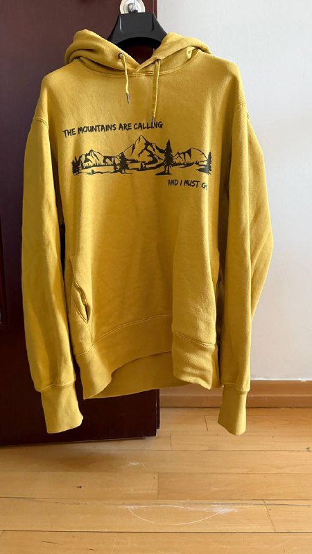 Женская толстовка Uniqlo с кастомным принтом размер M