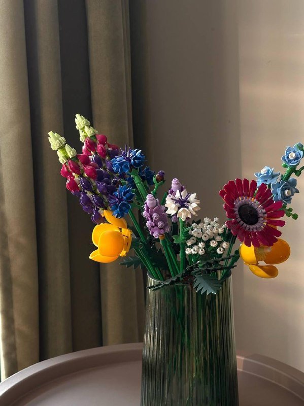 Букет цветов из лего 2