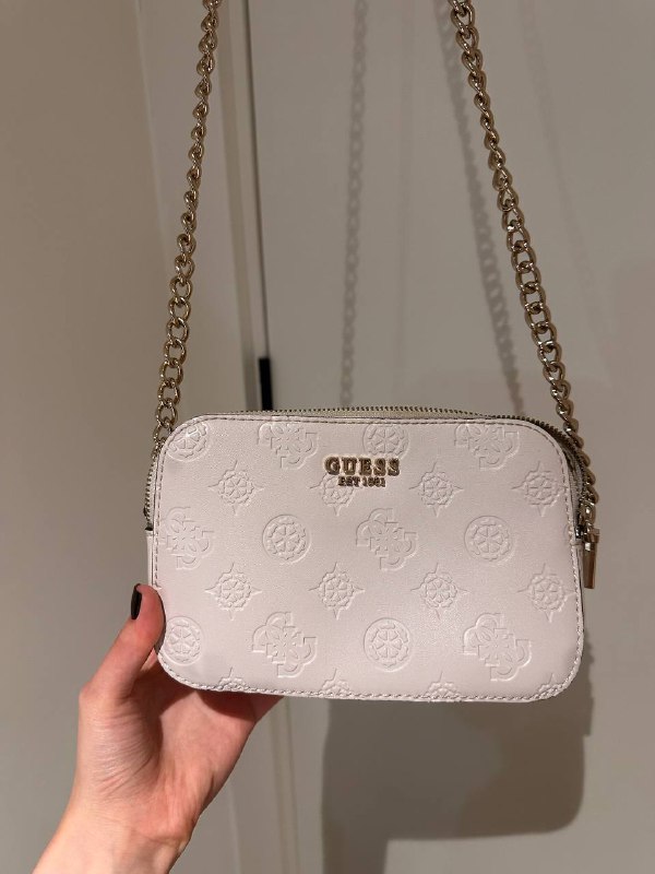 Сумка Guess белая оригинал 2