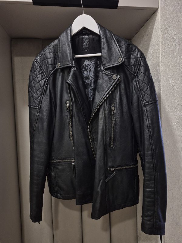 Бомбер из экокожи BURTON London, куртка barney's originals, байкерская куртка Gipsy, пальто project force 7