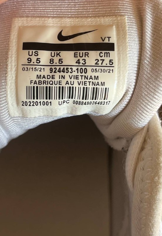 Nike Air VaporMax размер 43 3