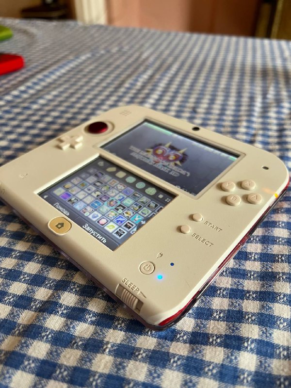 Nintendo 2ds прошитая консоль с аксессуарами 5