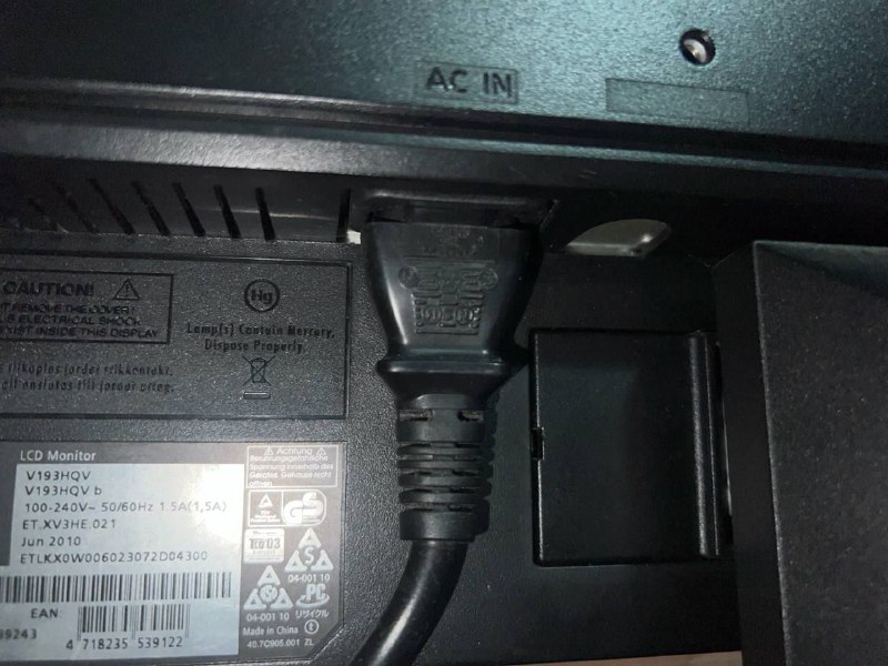 Монитор Acer 60 Герц 5