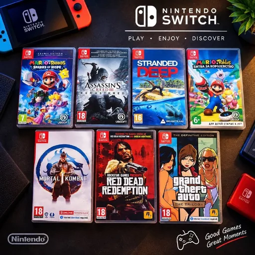 Картриджи Nintendo Switch