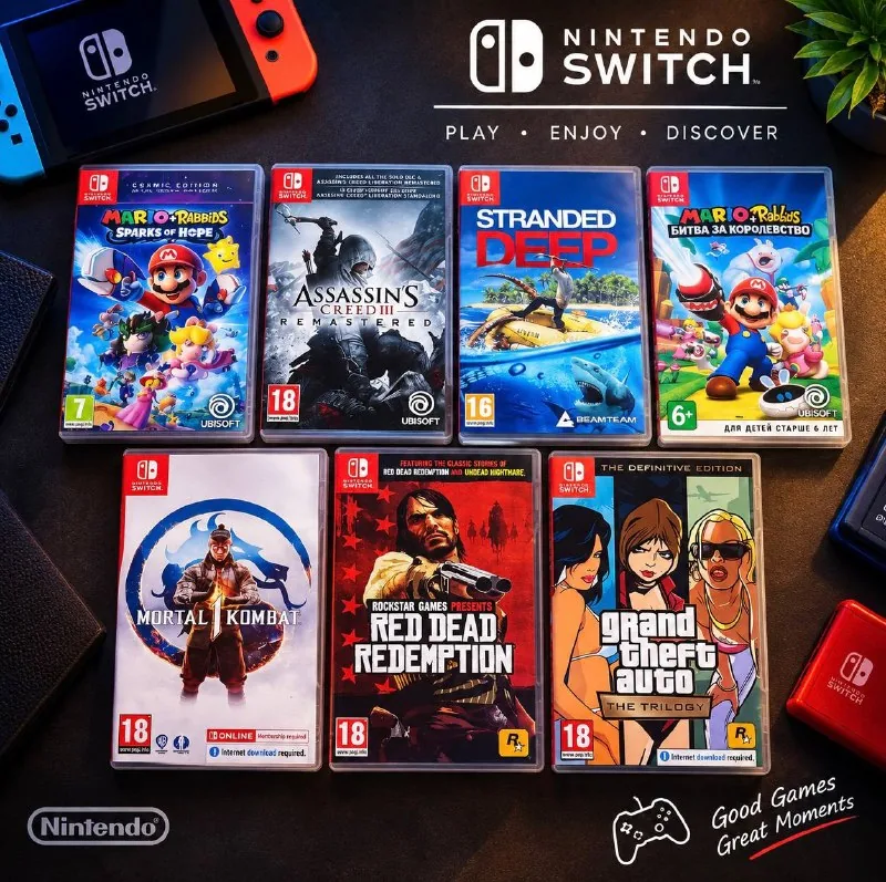 Картриджи Nintendo Switch