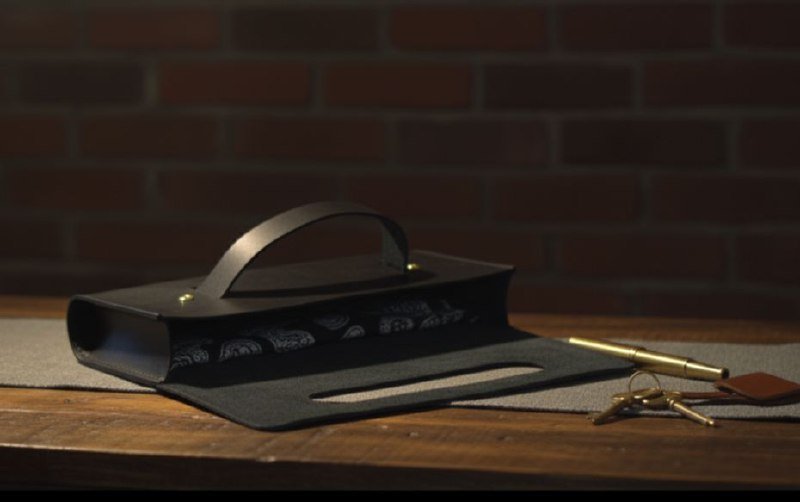 Клатч кожаный капри люкс ручная работа 3