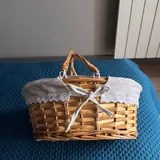 Плетеная корзинка 1