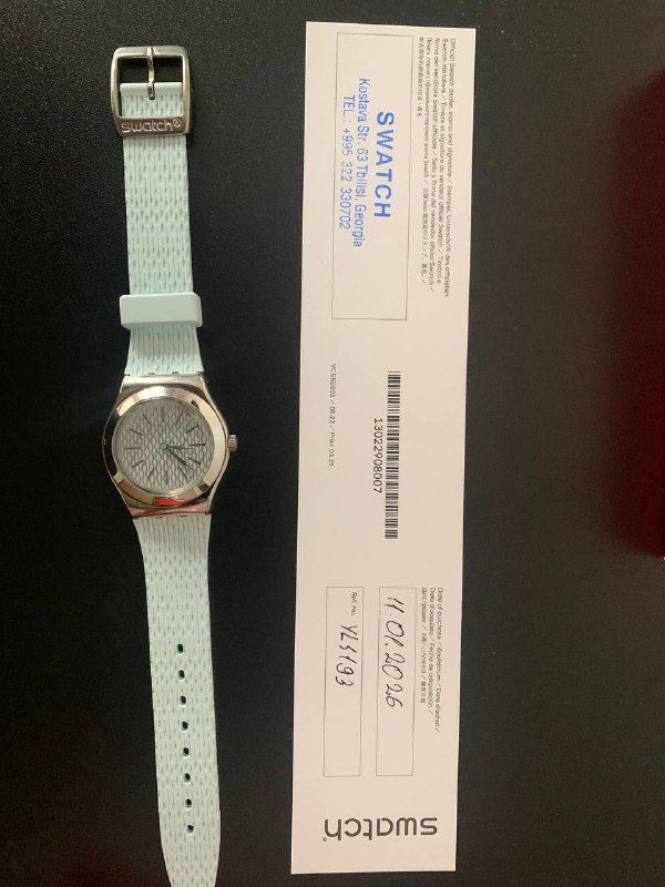 Часы Swatch Mint Halo оригинал новые 4