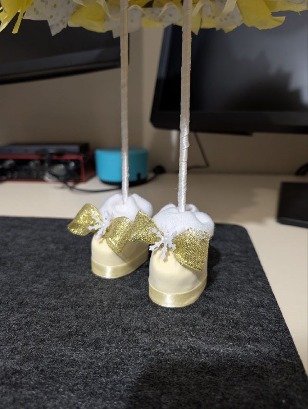 Новогодняя ёлка-топотушка ручной работы 3