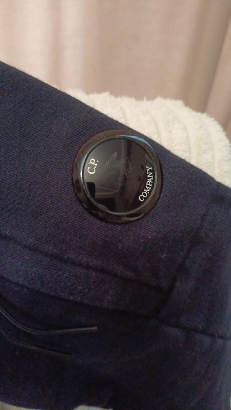 Свитшот C. P. COMPANY Diagonal Raised Fleece Crewneck Lens М 4