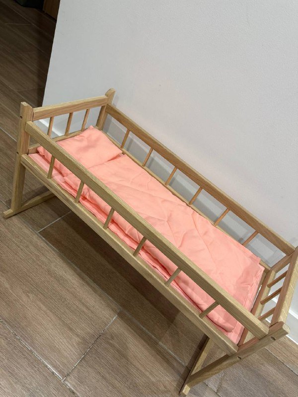 Кукла reborn, кроватка, комплект одежды и постельного 2