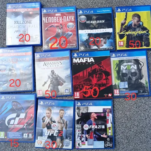 Диски для PS4
