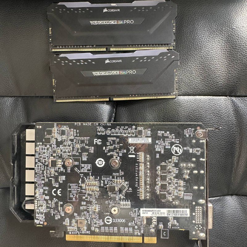 Оперативная память, видеокарты, WiFi адаптер