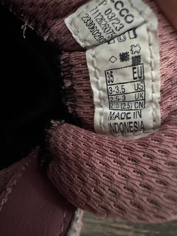 Детские кроссовки Ecco Biom 35 размер 3