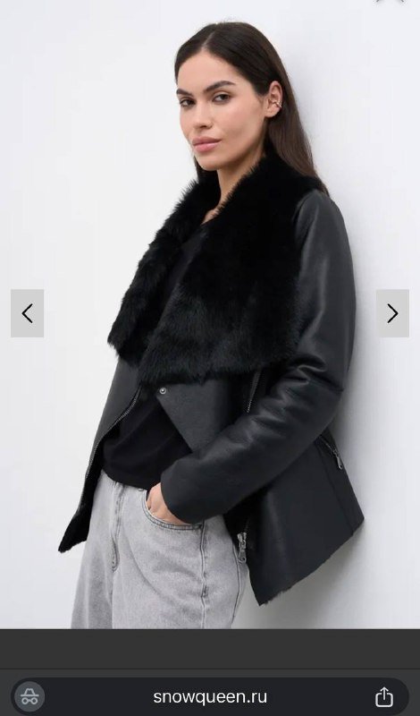 Дубленка натуральная женская размер 42 5