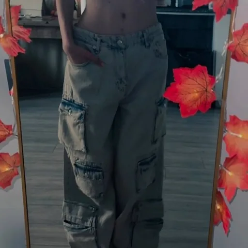 New cargo jeans