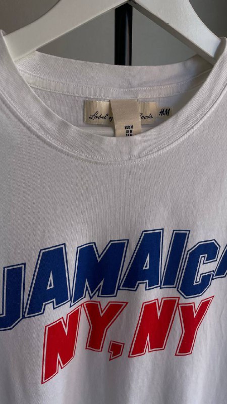 Футболка H&M с принтом, размер М 2
