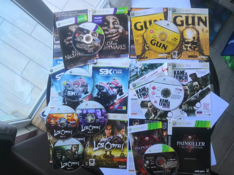 Лицензионные игры Xbox 360 8