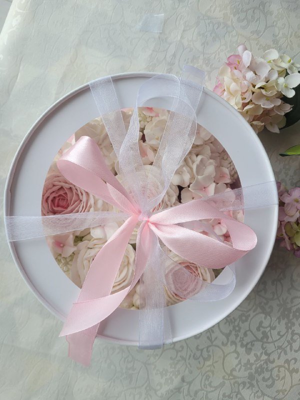 Ванильный зефир в коробках