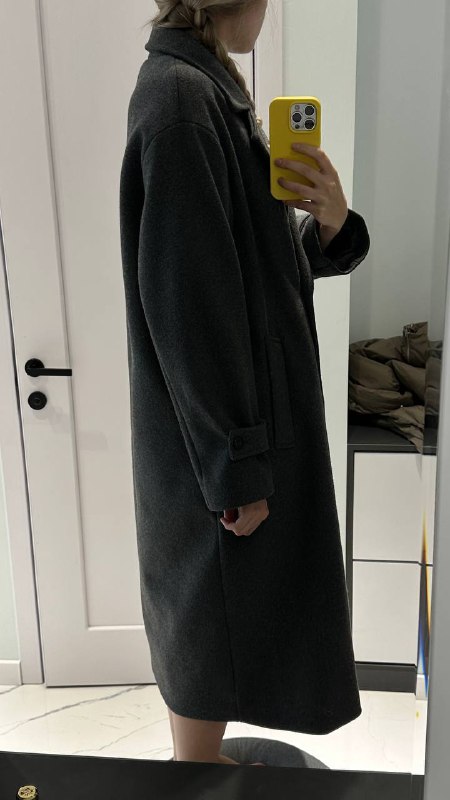 Пальто Zara, оверсайз, 1 сезон 2