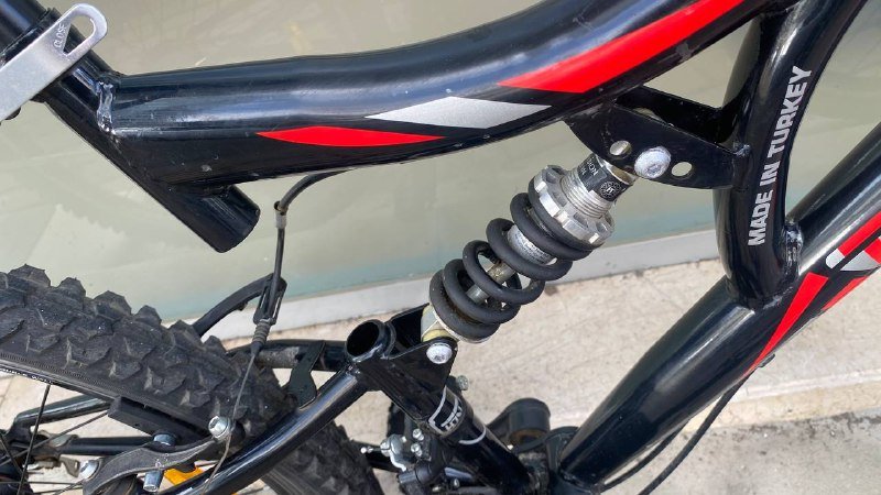 Велосипед TOSCANO с амортизаторами 2