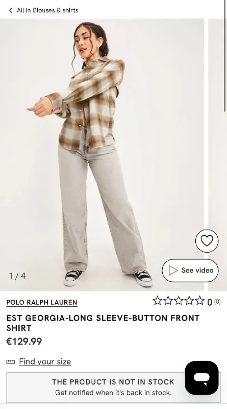 Рубашка Ralph Lauren 1