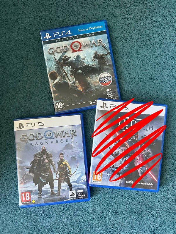 God of War 4, God of War Ragnarok игры для PS4, PS5