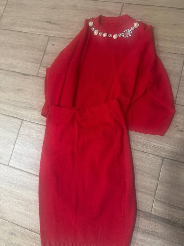 Женский костюм, юбка, кофта