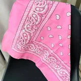 Бандана и очки розовые 3