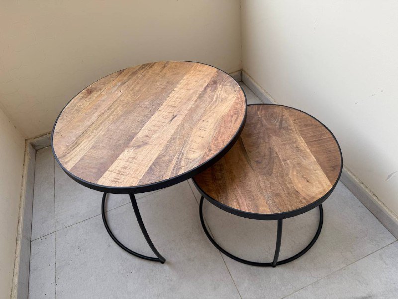 Комплект журнальных столиков малый и большой